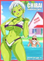 Cheelai fucks with Master roshi