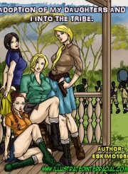 Adoption of my daughters – ilustrated interracial